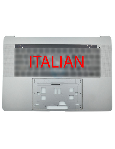 Italian top case for MacBook Pro 15" Retina Touch Bar (A1707, 2016-2017), Space Gray