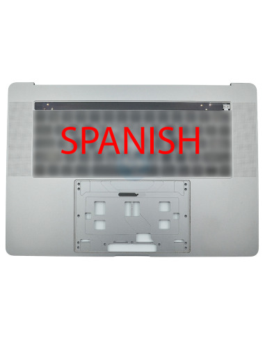 Toppdeksel (top case) Spansk til MacBook Pro 15" Retina Touch Bar (A1707, 2016-2017), Stjernegrå