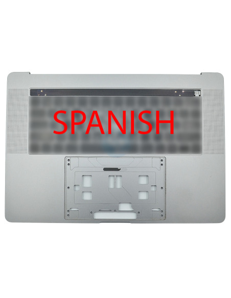 Coque Supérieure Clavier Espagnol (A1707) Gris Sidéral MacBook Pro Retina Touchbar 15" 2016 - 2017