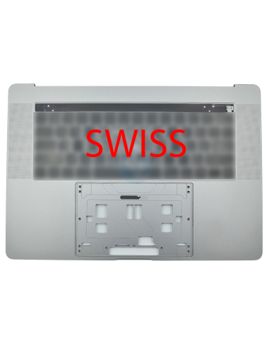 Coque Supérieure Clavier Suisse (A1707) Gris Sidéral MacBook Pro Retina Touchbar 15" 2016 - 2017