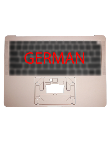 Coque Supérieure Clavier Allemand (A1932) Or MacBook Air 13" 2018 - 2019