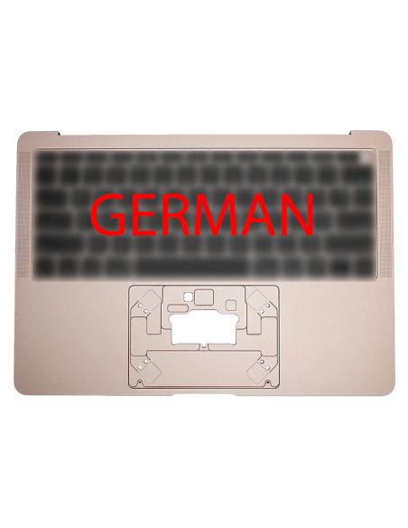 Coque Supérieure Clavier Allemand (A1932) Or MacBook Air 13" 2018 - 2019