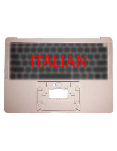 Ülemine korpus (top case) itaalia MacBook Air 13" (A1932, 2018-2019) jaoks, kuld