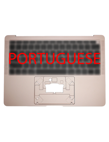 Coque Supérieure Clavier Portugais (A1932) Or MacBook Air 13" 2018 - 2019