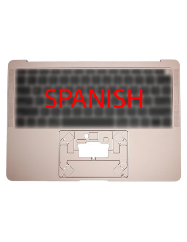 Carcasa superior Española para MacBook Air 13" (A1932, 2018-2019), Oro