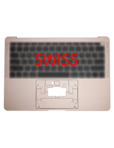 Scocca superiore svizzera per MacBook Air 13" (A1932, 2018-2019), Oro