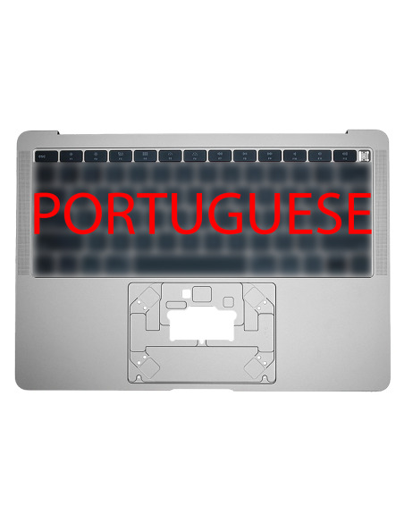 Scocca superiore portoghese per MacBook Air 13" (A1932, 2018-2019), Argento