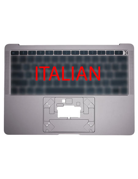 Coque Supérieure Clavier Italien (A1932) Gris Sidéral MacBook Air 13" 2018 - 2019