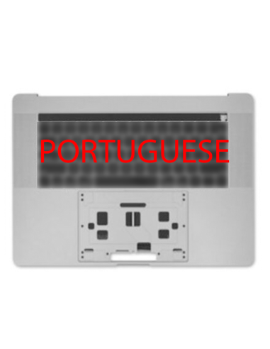 Coque Supérieure Clavier Portugais (A1990) Gris Sidéral MacBook Pro Retina Touchbar 15" 2018 - 2019