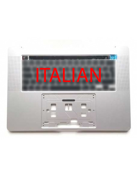 Övre hölje (top case) italienska för MacBook Pro 16" Retina Touch Bar (A2141, 2019), Silver