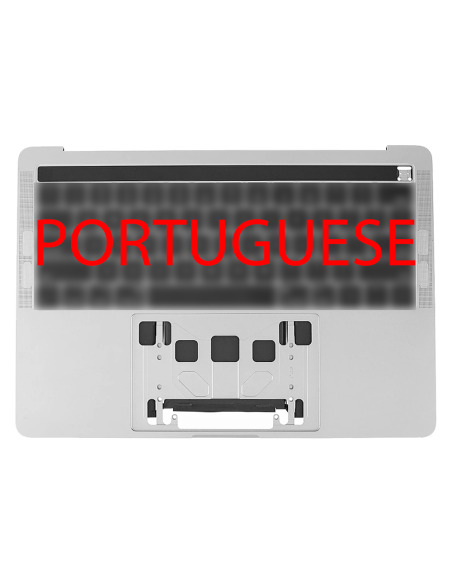 Coque Supérieure Clavier Portugais (A2159) Argent MacBook Pro Retina Touchbar 13" 2019 (2ports)