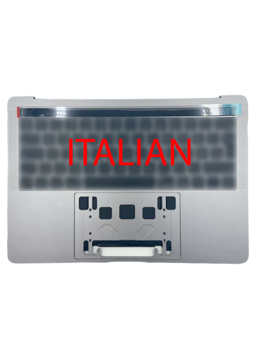 Coque Supérieure Clavier Italien (A2159) Gris Sidéral MacBook Pro Retina Touchbar 13" 2019 (2ports)