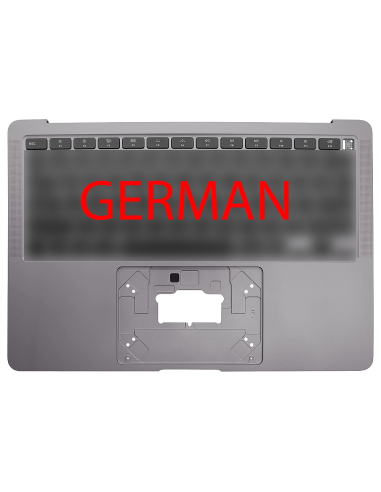 Coque Supérieure Clavier Allemand (A2179) Gris Sidéral MacBook Air 13" 2020