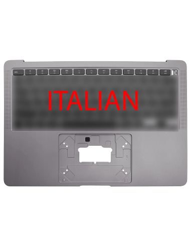 Øvre kabinet (top case) Italiensk til MacBook Air 13" (A2179, 2020), Stjernegrå
