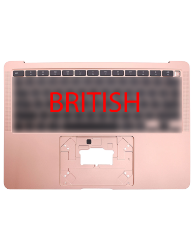 Coque Supérieure Clavier Britannique (A2179) Or Rose MacBook Air 13" 2020