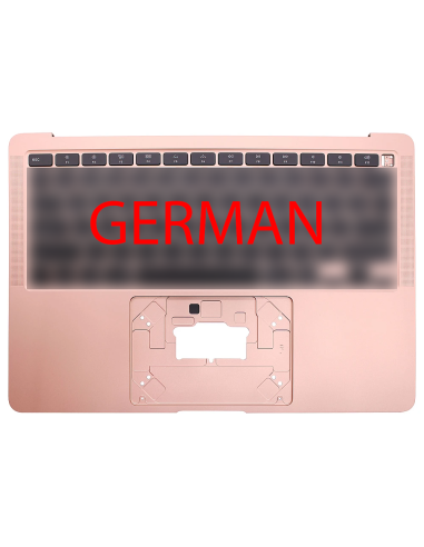 Coque Supérieure Clavier Allemand (A2179) Or Rose MacBook Air 13" 2020