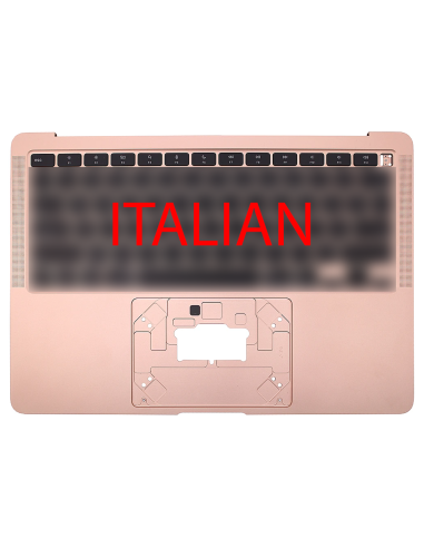 Coque Supérieure Clavier Italien (A2337) Or Rose MacBook Air M1 13" 2020