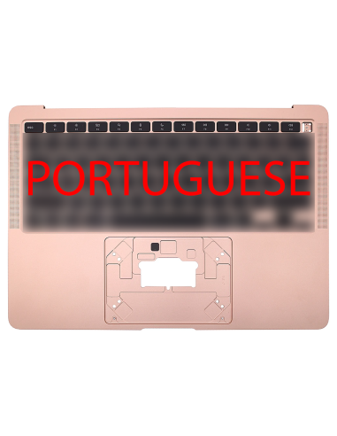 Coque Supérieure Clavier Portugais (A2337) Or Rose MacBook Air M1 13" 2020