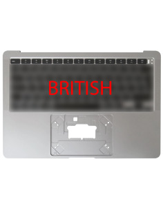 Coque Supérieure Clavier Britannique (A2337) Argent MacBook Air M1 13" 2020