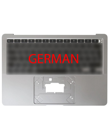 Coque Supérieure Clavier Allemand (A2337) Argent MacBook Air M1 13" 2020