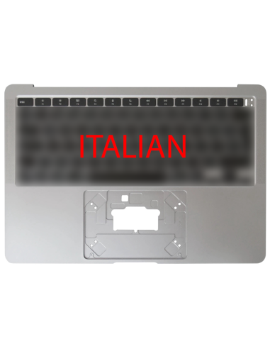 Coque Supérieure Clavier Italien (A2337) Argent MacBook Air M1 13" 2020