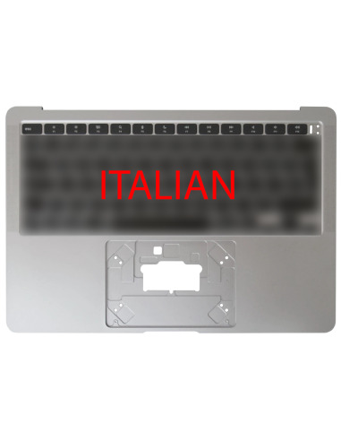 Coque Supérieure Clavier Italien (A2337) Argent MacBook Air M1 13" 2020
