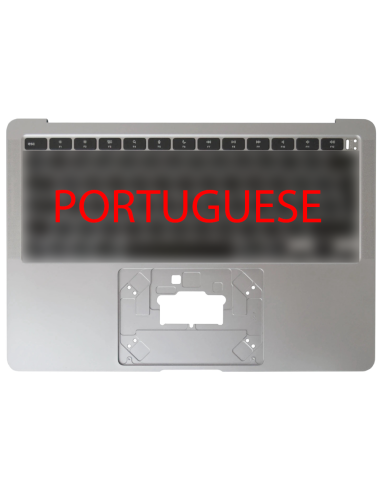 Coque Supérieure Clavier Portugais (A2337) Argent MacBook Air M1 13" 2020