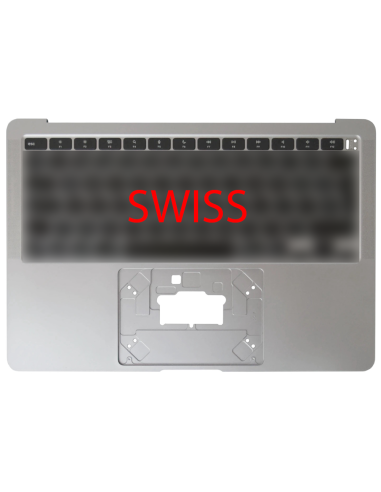 Coque Supérieure Clavier Suisse (A2337) Argent MacBook Air M1 13" 2020