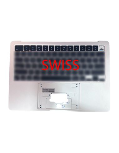 Coque Supérieure Suisse Argent (A2681) MacBook Air 13" M2 2022