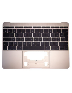 Coque Supérieure Clavier Francais (A1534) Or MacBook Retina 12" 2016-2017
