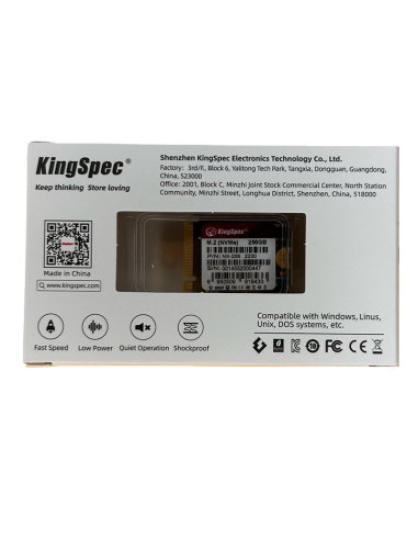 SSD KingSpec NX-256GB M.2 NVMe 2230 256 GB – 8