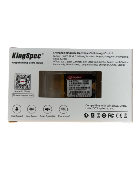 SSD KingSpec NX-256GB M.2 NVMe 2230 256 GB – 8
