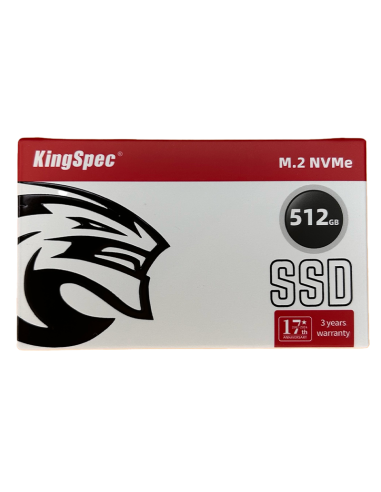 SSD M.2 NVME PCle Gen 3×4, NVMe 1.3 KingSpec 512Go NX-512GB (2230) - 7