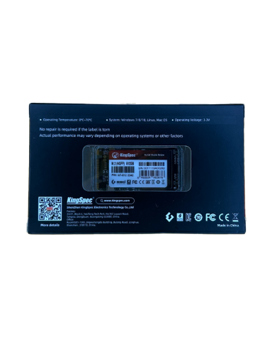 SSD M.2 SATA KingSpec 512Go NT-512GB (NGFF 2242) - 7