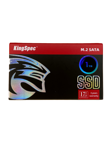 SSD M.2 SATA KingSpec 1To NT-1TB (NGFF 2242) - 8