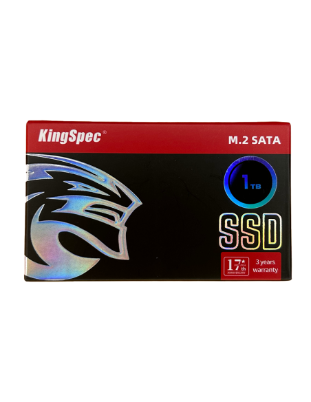 SSD M.2 SATA KingSpec 1To NT-1TB (NGFF 2242) - 8