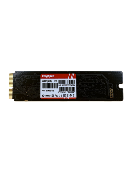 SSD KingSpec de 1TB para MacBook Pro Retina/MacBook Air e iMac (2013/2017) NA900S-1TB - 2