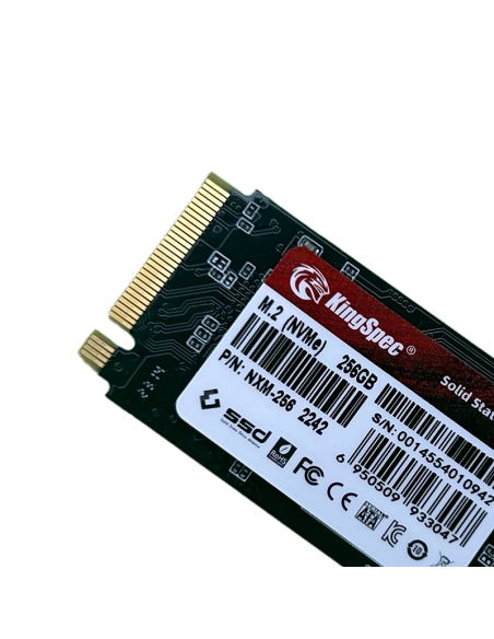 SSD M.2 NVME 2242 PCle Gen 3×4, NVMe 1.3 KingSpec 256Go NXM-256GB (2242) - 5