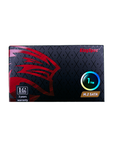 SSD M.2 SATA KingSpec 1To NT-1TB (NGFF 2280) - 7