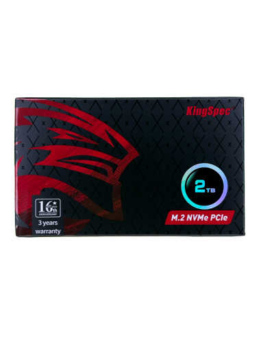 SSD M.2 NVME 2280 PCle Gen 4×4, NVMe 1.4 KingSpec 2To XF-2TB (2280) - 8
