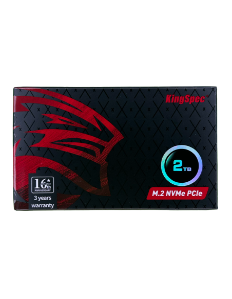 SSD M.2 NVME 2280 PCle Gen 4×4, NVMe 1.4 KingSpec 2To XF-2TB (2280) - 8