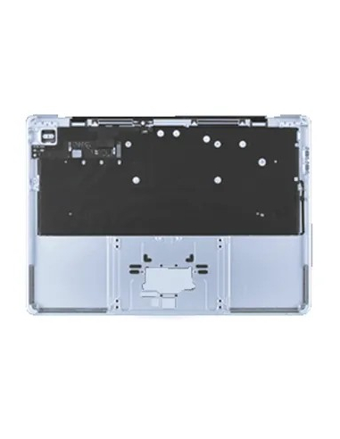 Boîtier supérieur avec clavier MacBook Air (13 pouces, M4, 2025) — bleu ciel