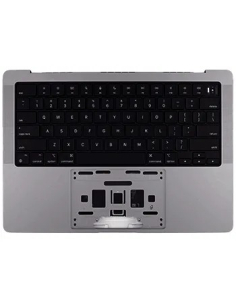 Boîtier supérieur avec batterie et clavier MacBook Pro (14-inch, M3 Pro or M3 Max, Nov 2023) — noir sidéral