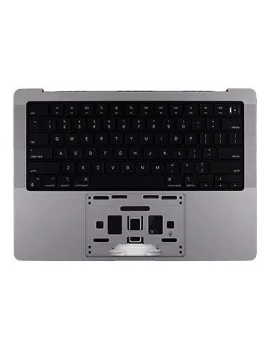 Boîtier supérieur avec batterie et clavier MacBook Pro (14 pouces, M4, 2024) — noir sidéral