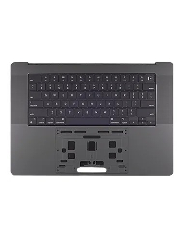 Boîtier supérieur avec batterie et clavier MacBook Pro (16 pouces, 2024) — noir sidéral