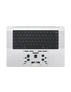 Top case with battery and keyboard MacBook Pro (16 pouces, 2024) — silver