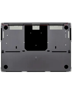 Boîtier inférieur MacBook Pro (16 pouces, M5 Pro ou M5 Max) — noir sidéral, M5 Pro