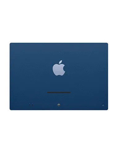 Boîtier iMac (24-inch, M3, 2023, Two ports) — bleu