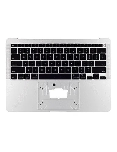 Coque Supérieure Clavier Portugais (A2337) Argent MacBook Air M1 13" 2020 - 2