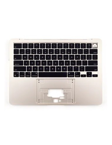 Coque Supérieure Francais Lumière Stellaire (A2681) MacBook Air 13" M2 2022